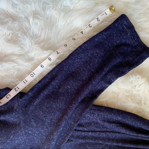 Mix by 41 Hawthorne shirt dress blue jersey knit - Picture 8 of 8